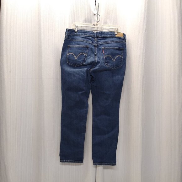 Levi's The Original Jeans Womens 16S/C Mid-Rise Skinny Denim Red Tag Embroidered - Picture 2 of 7